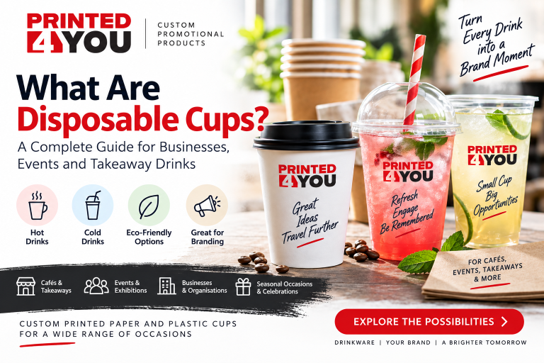 What Are Disposable Cups? A Complete Guide for Businesses, Events and Takeaway Drinks