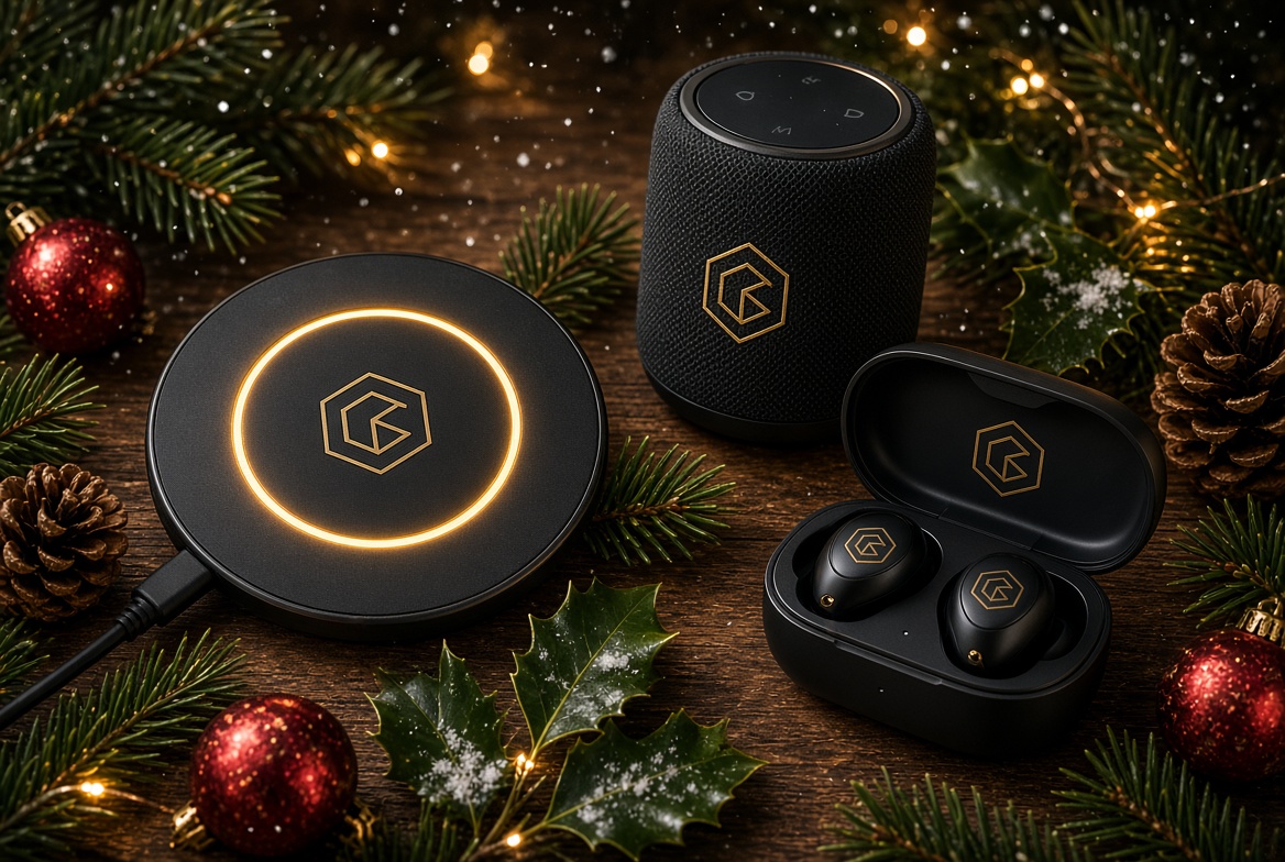 Tech Gadgets & Accessories as Must-Have Christmas Promotional Gifts