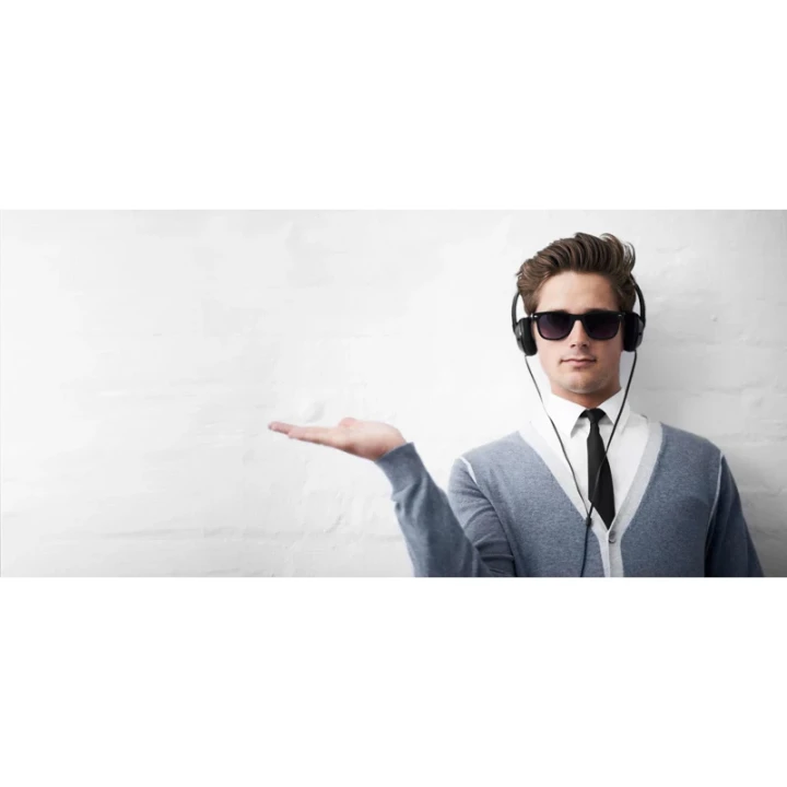 Matt black sunglasses