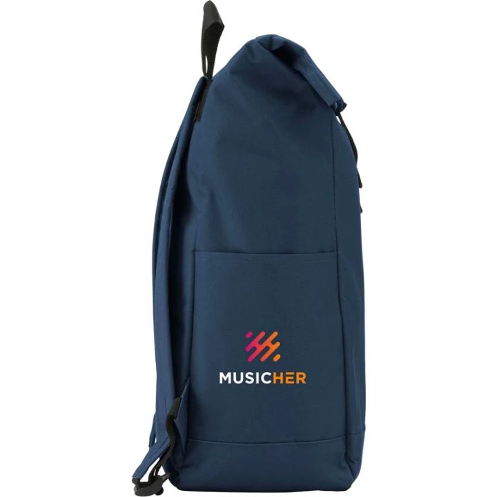Roll-top backpack