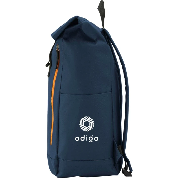 Roll-top backpack