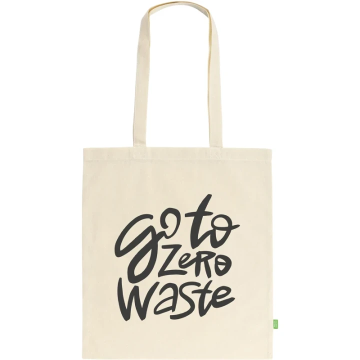 Organic cotton shopper 140gsm/4.12oz