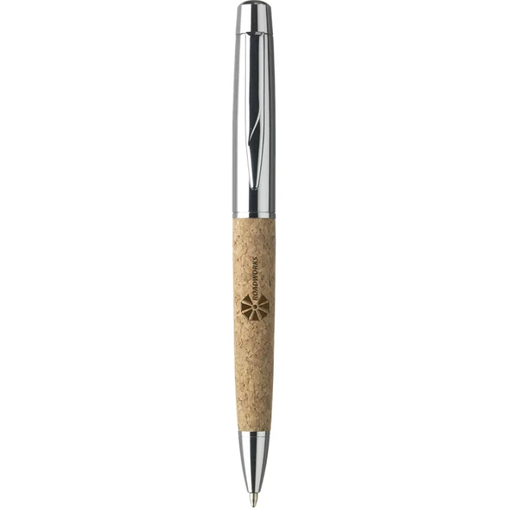Cork ballpen with giftbox