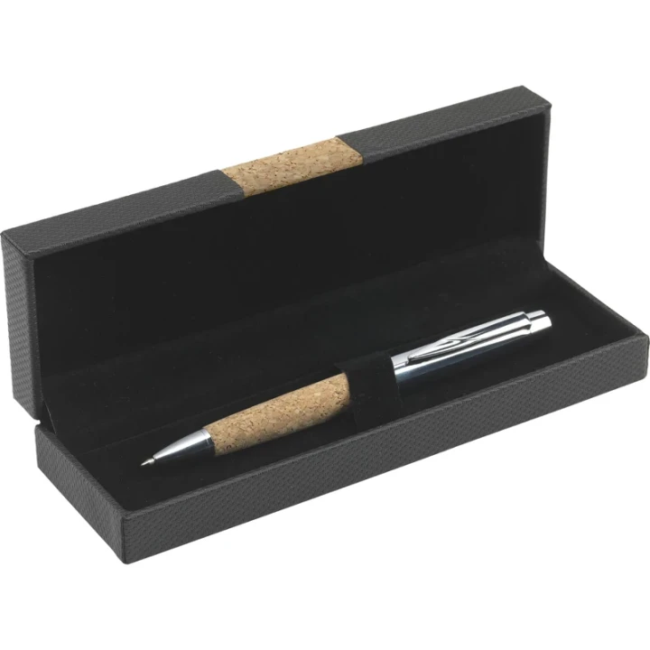 Cork ballpen with giftbox