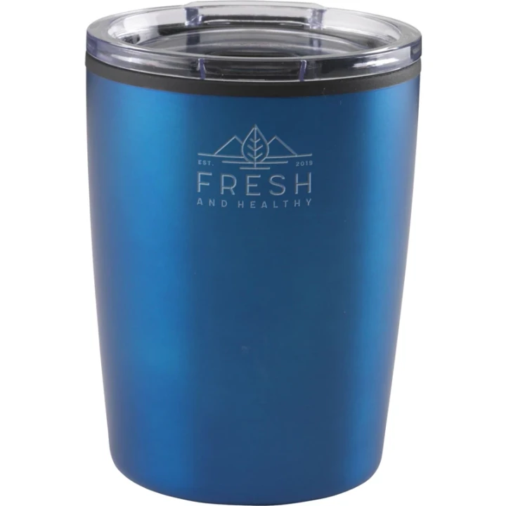 Recycled double walled steel mug 170ml