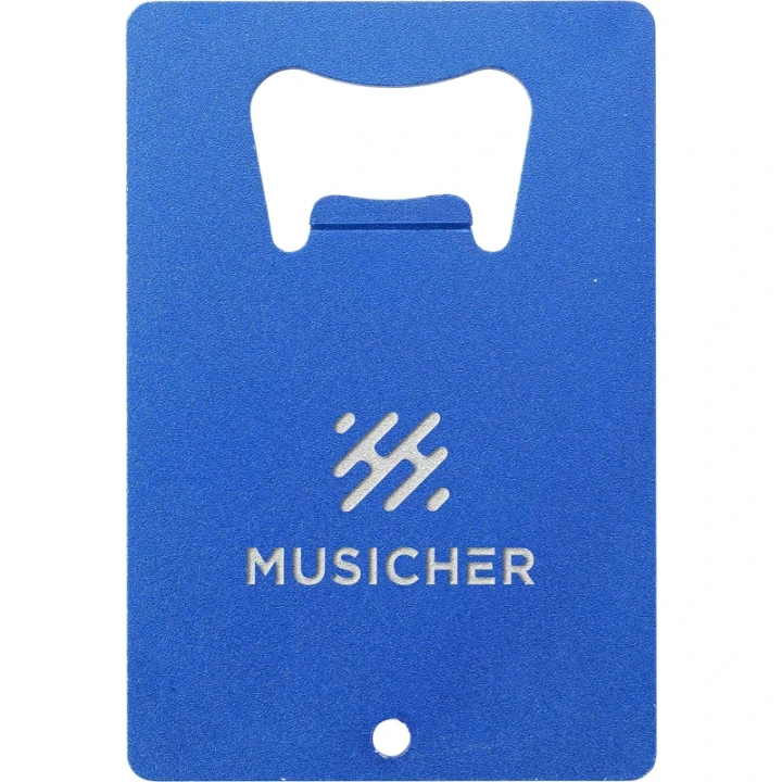 Recycled aluminium bottle opener
