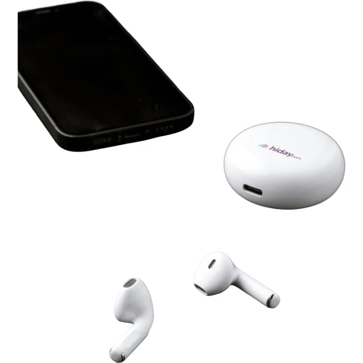 Recycled wireless earbuds