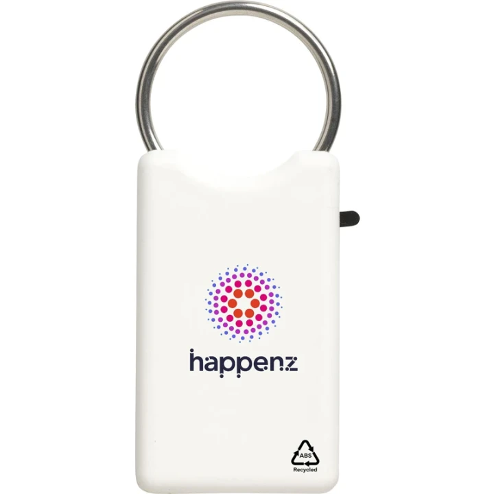 Recycled plastic keyring