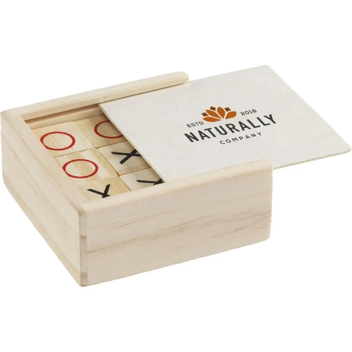 Tic-Tac-Toe bamboo game