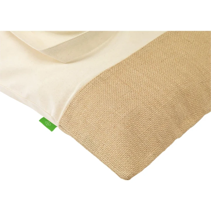 Organic cotton and jute bag 160gsm/4.72oz