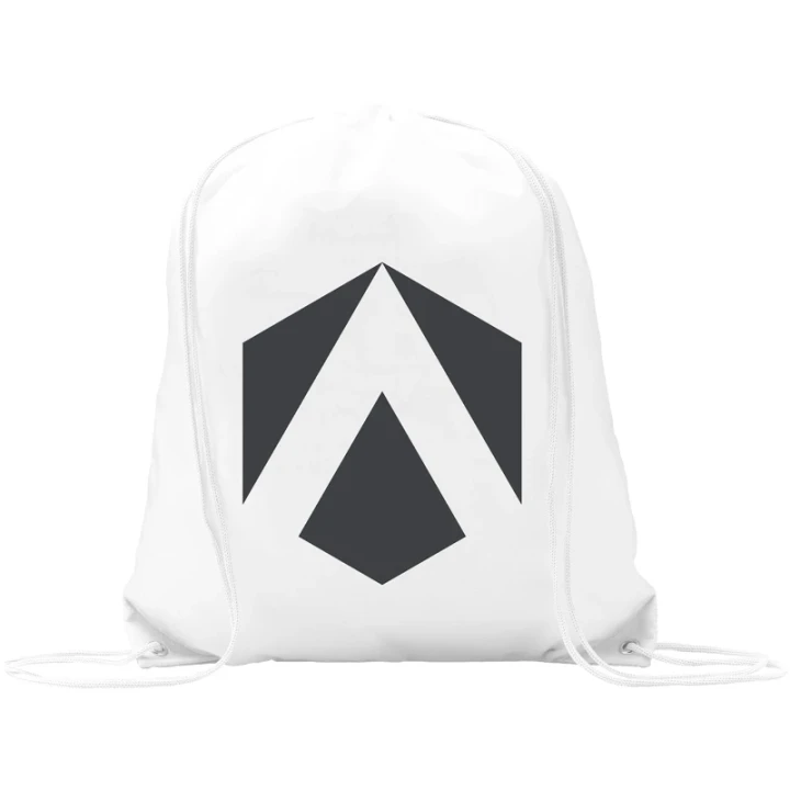 Drawstring polyester backpack