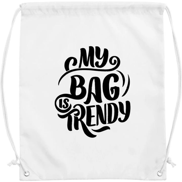 Drawstring polyester backpack
