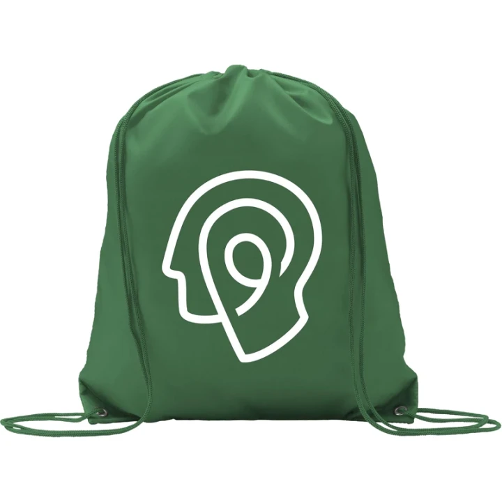Drawstring polyester backpack