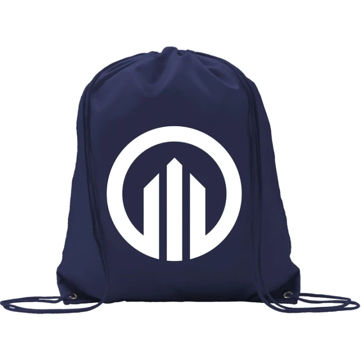 Drawstring polyester backpack
