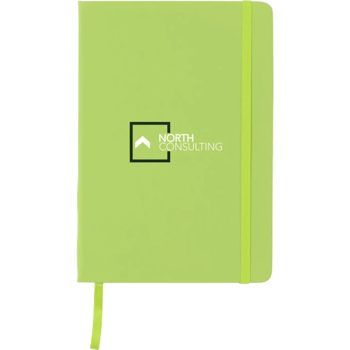 Notebook with plain paper approx A5