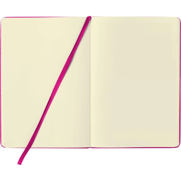 Notebook with plain paper approx A5