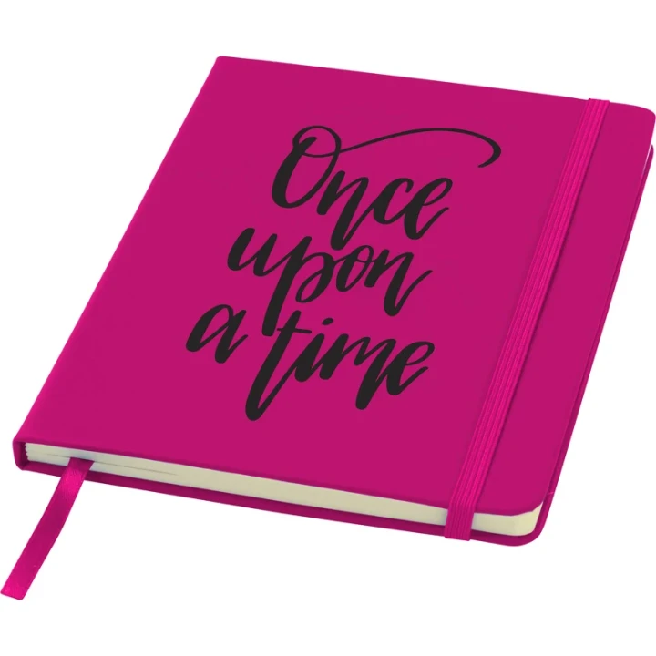 Notebook with plain paper approx A5