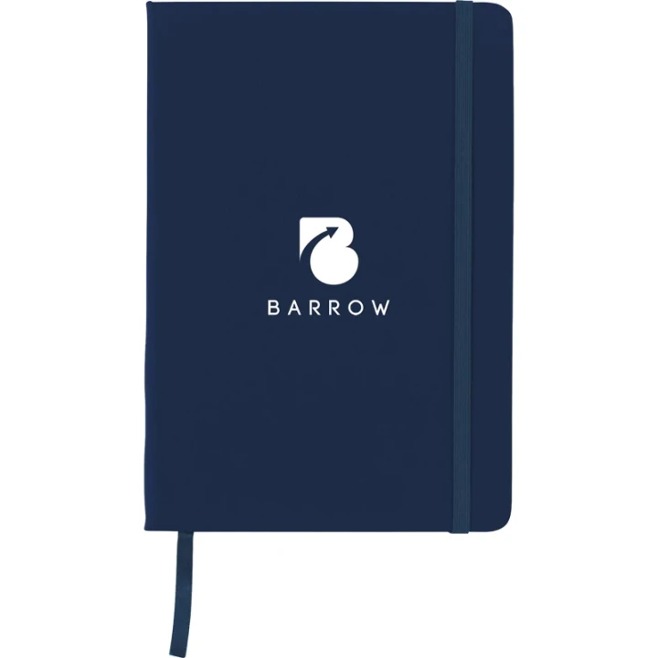 Notebook with plain paper approx A5