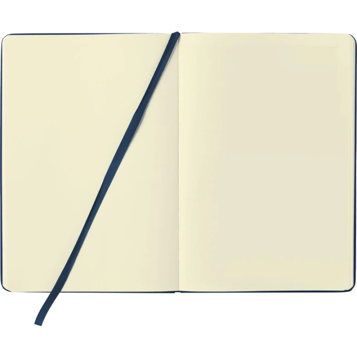 Notebook with plain paper approx A5