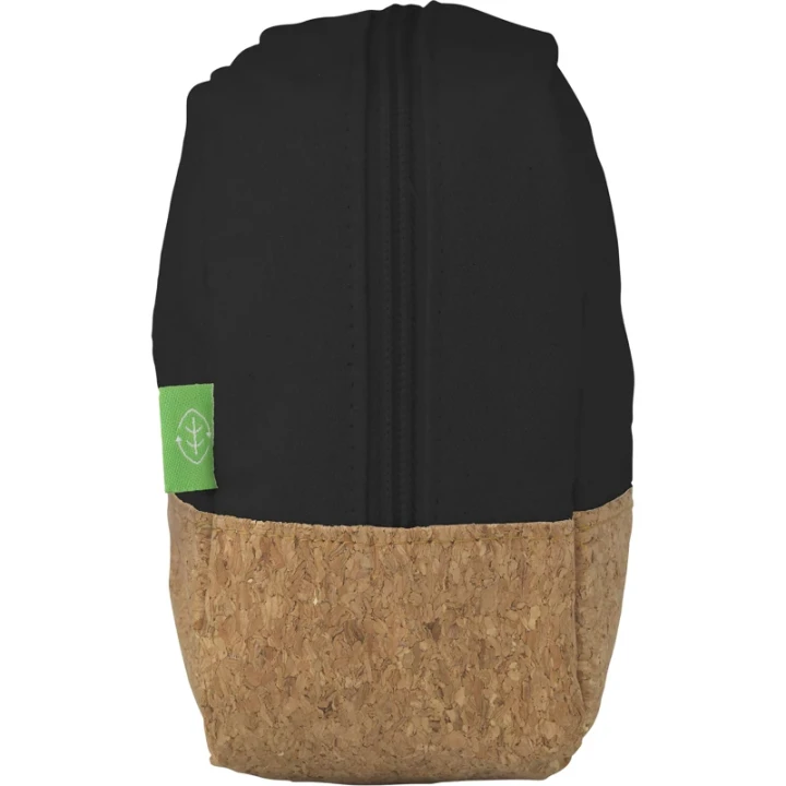 Organic canvas and cork toiletry bag