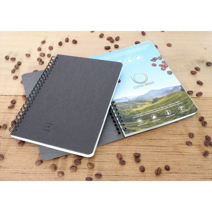 Coffee paper notebook approx A5