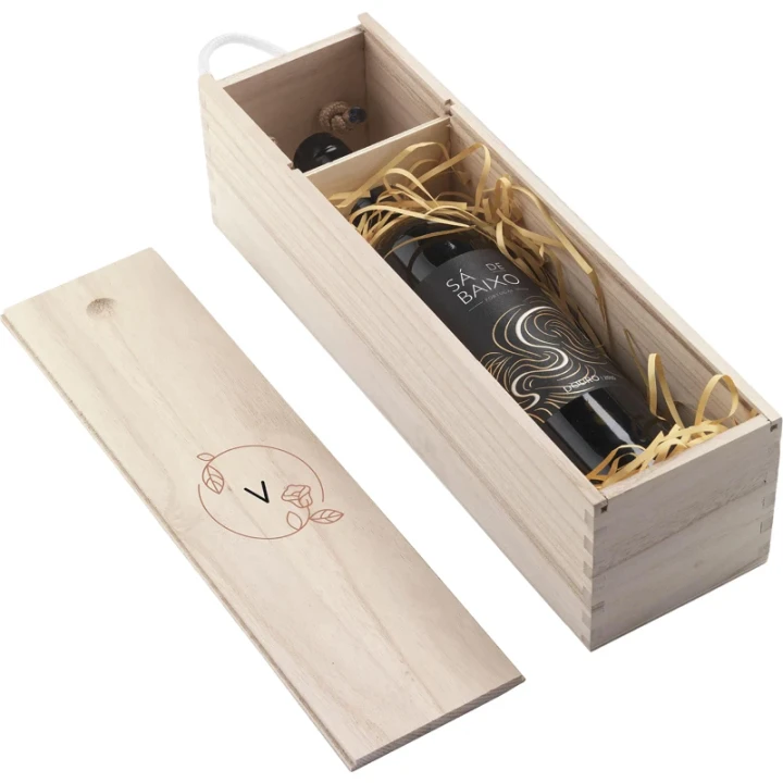 Wooden wine box