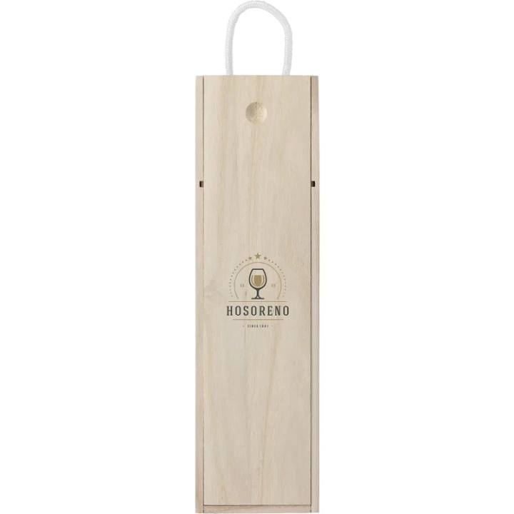 Wooden wine box