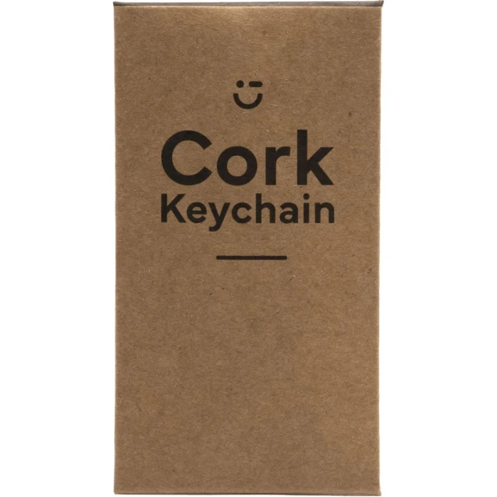 Cork keyring