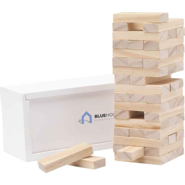 Wooden stacking game