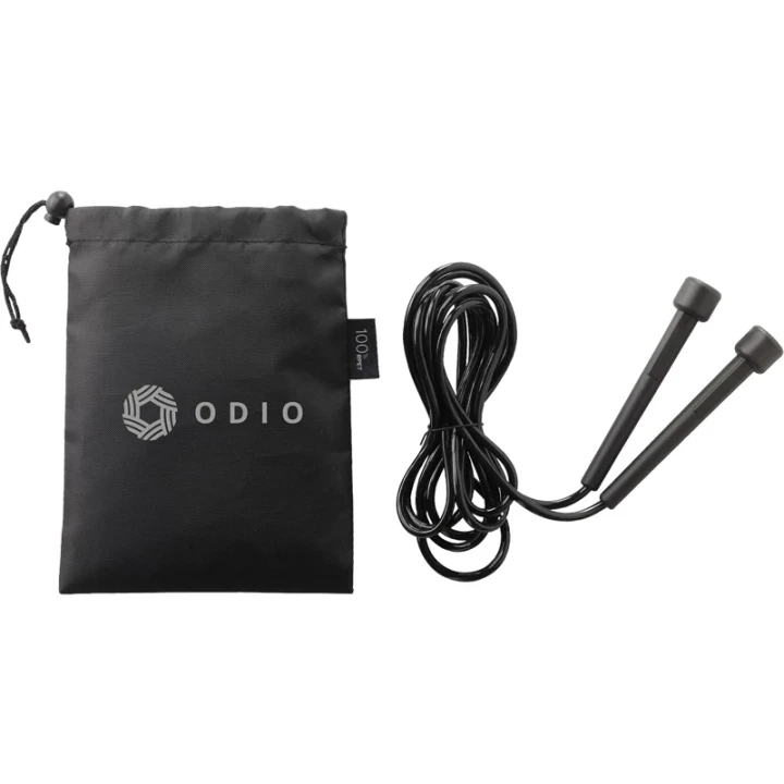 Skipping rope in a pouch