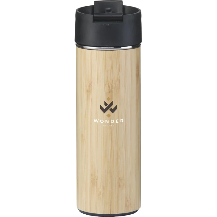 Bamboo double walled bottle 360ml