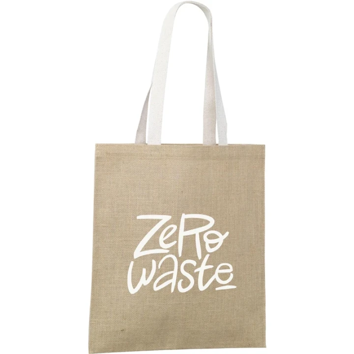 Jute shopping bag