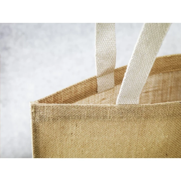 Jute shopping bag