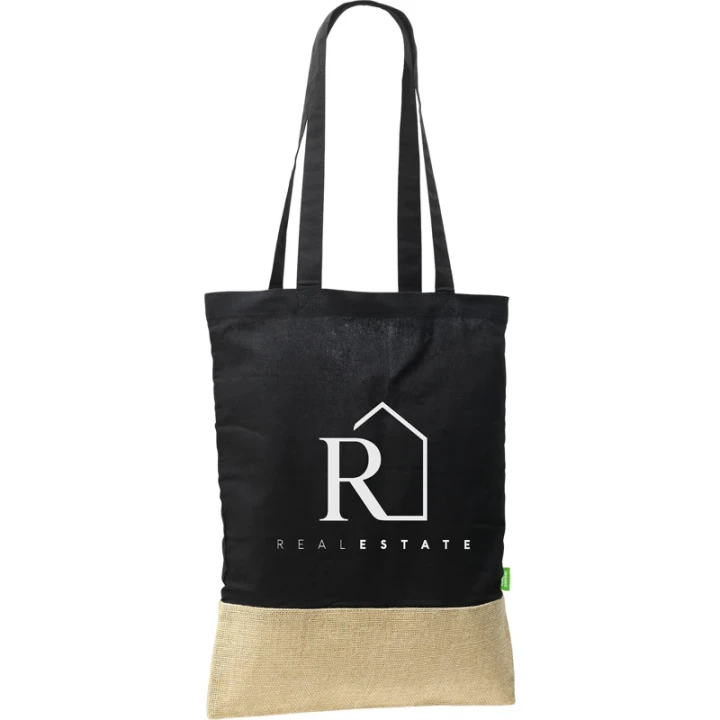 Organic cotton shopper 160gsm/4.7oz