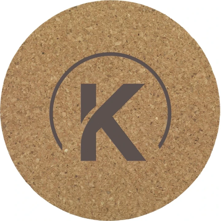 Cork coaster set