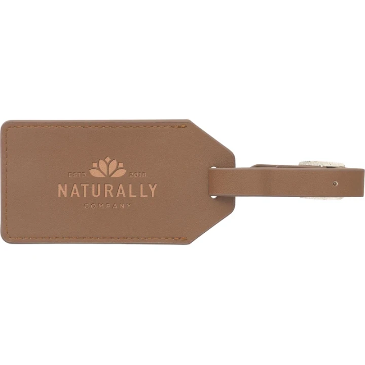 Vegan PU Pineapple Luggage Tag
