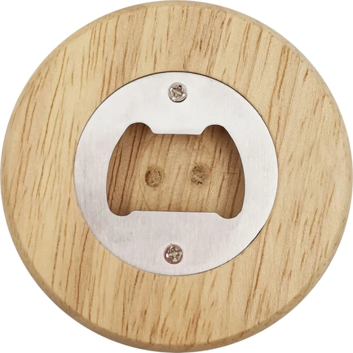Beechwood bottle opener