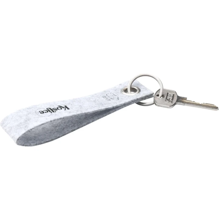 RPET felt keyring