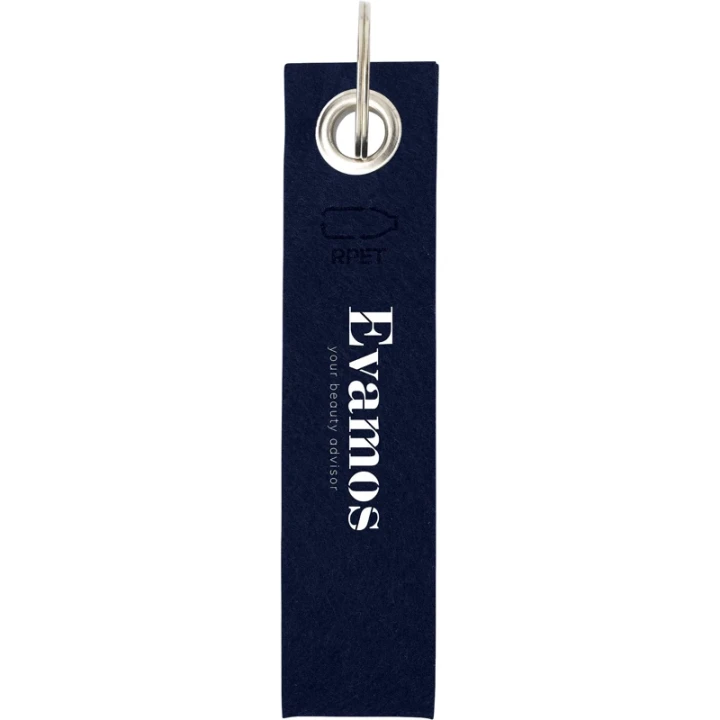 RPET felt keyring