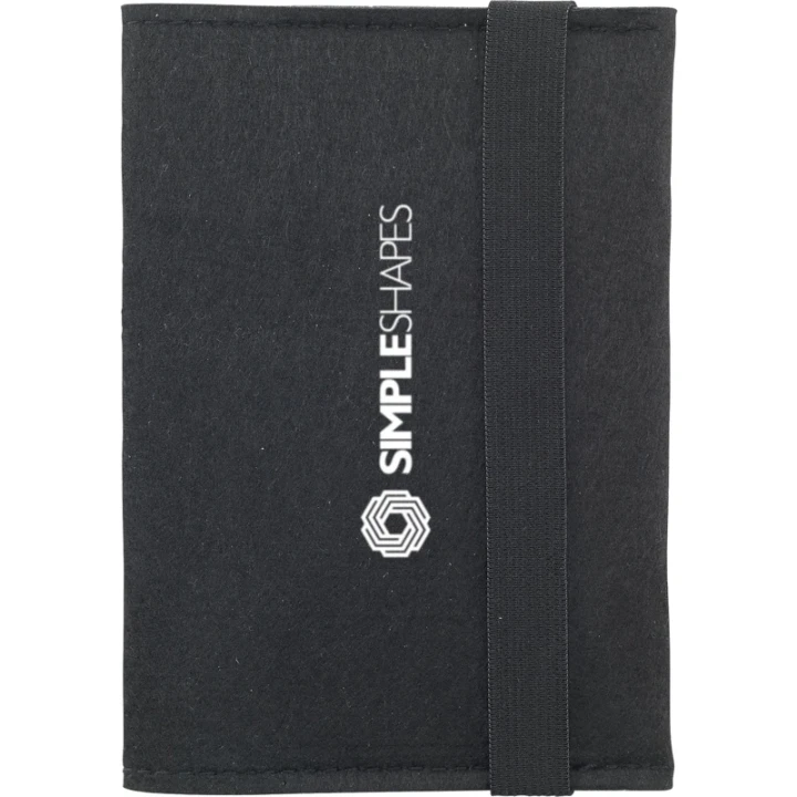 RPET felt passport holder