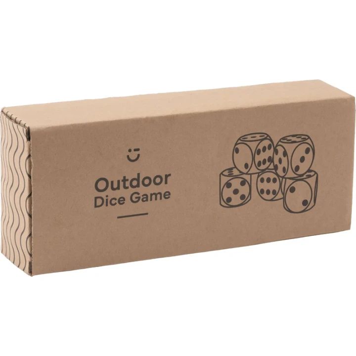 Outdoor dice game
