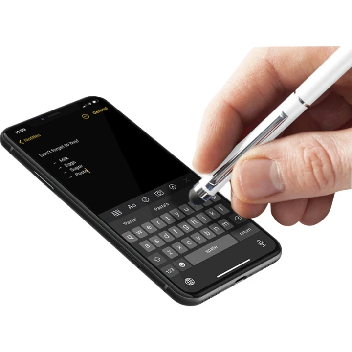 Metal stylus ballpen