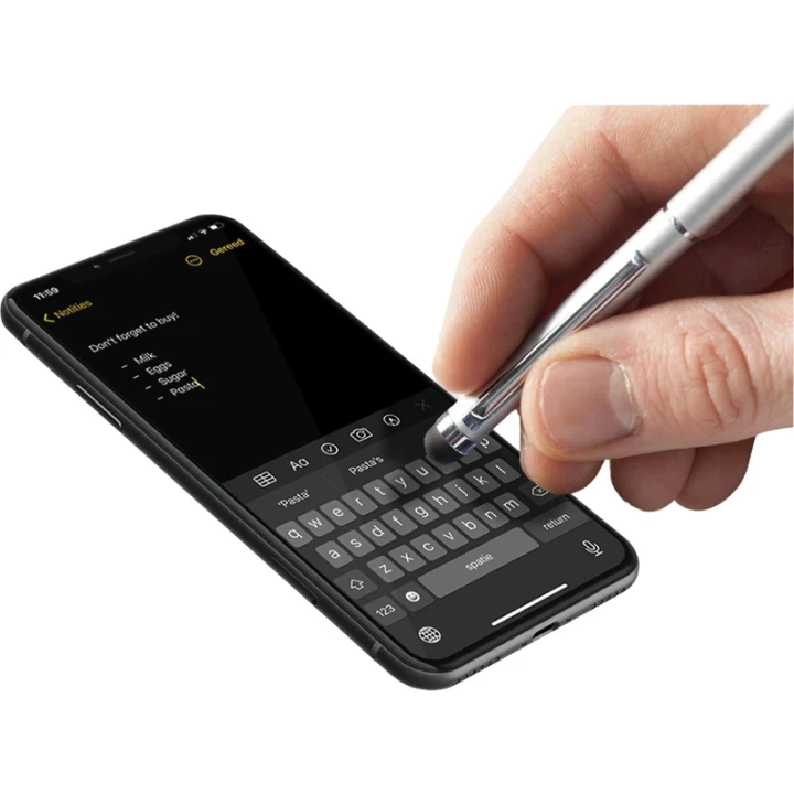 Metal stylus ballpen