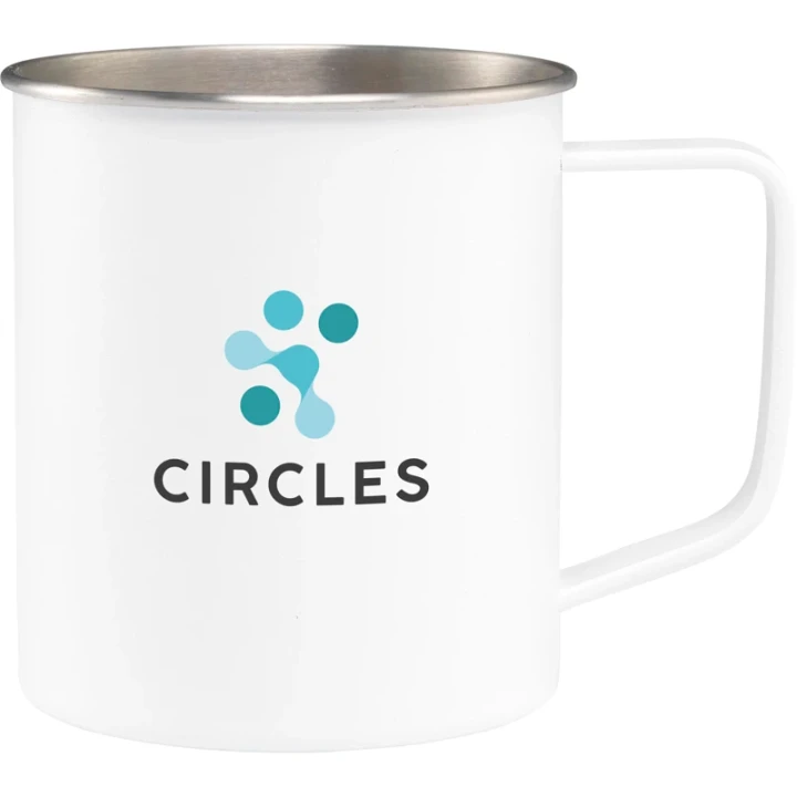 Stainless steel mug 400ml
