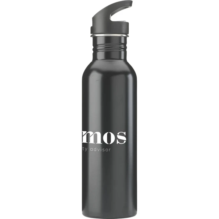 Recycled steel single walled bottle 750ml