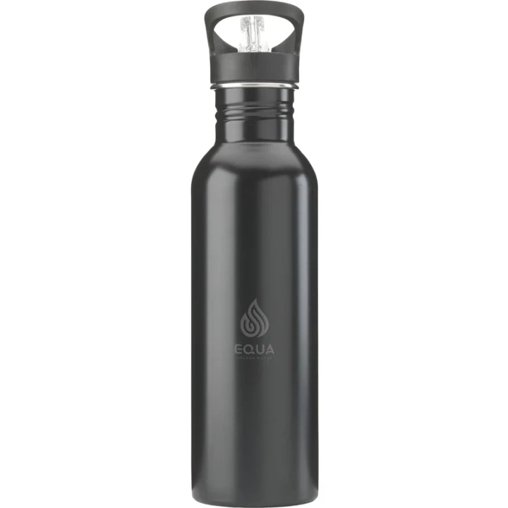 Recycled steel single walled bottle 750ml