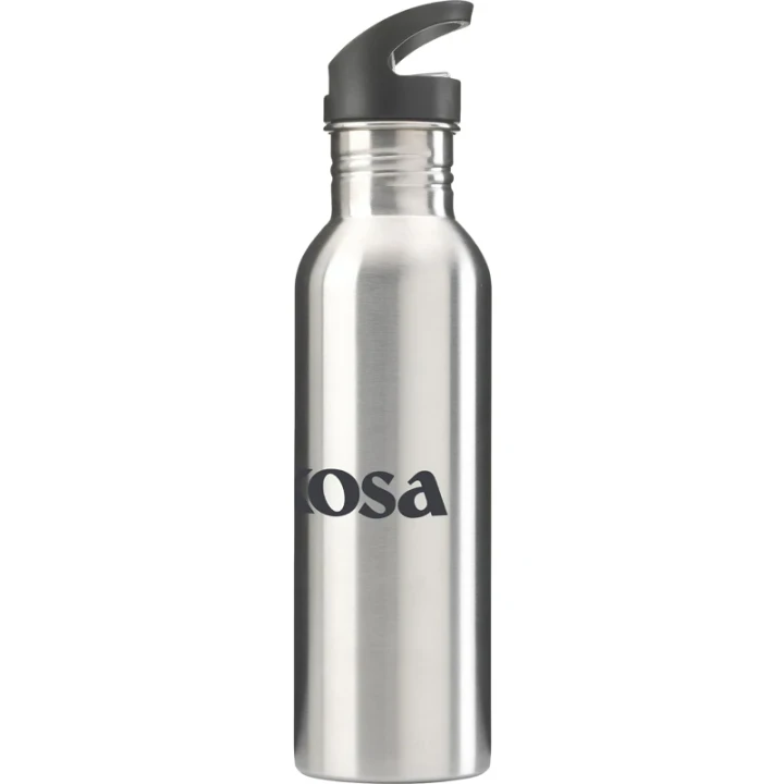 Recycled steel single walled bottle 750ml