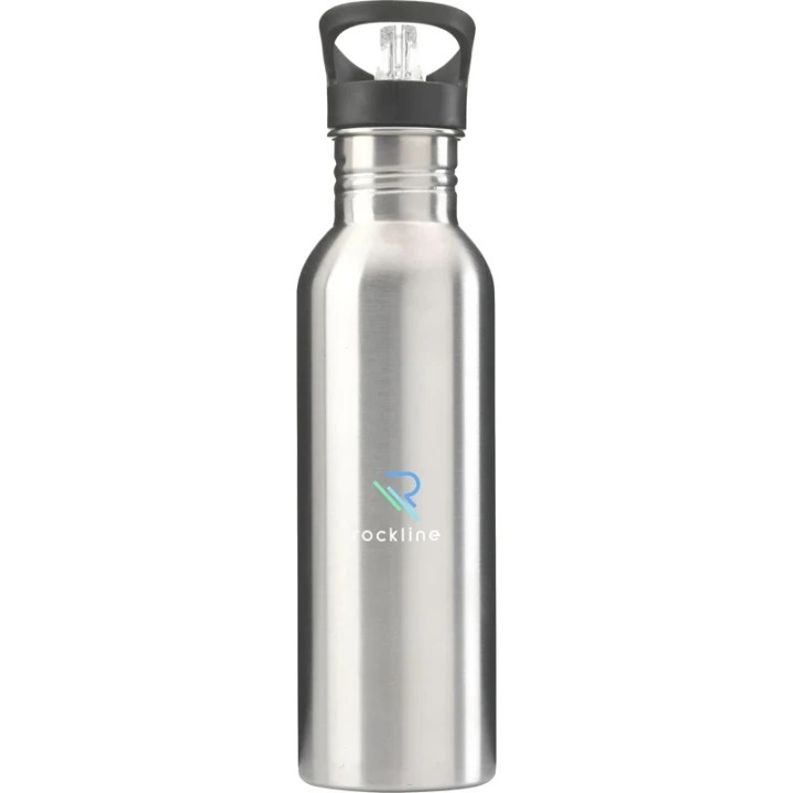 Recycled steel single walled bottle 750ml