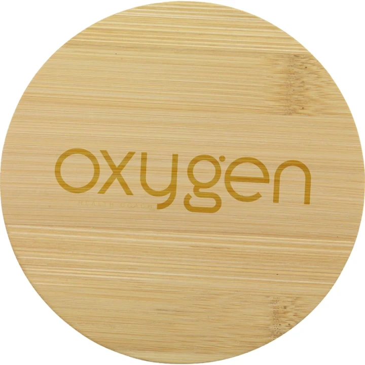 Bamboo coaster set