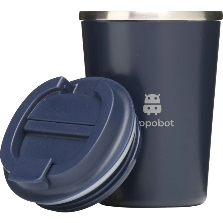 Recycled double walled coffee mug 300ml